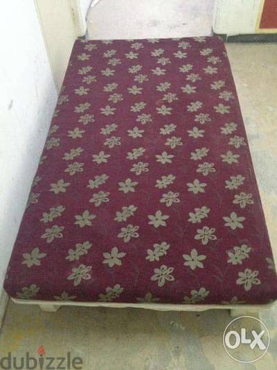 Single Bed with Mattress 200cm x 110cm 0