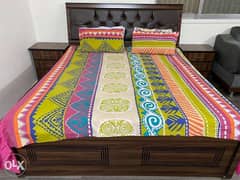 Complete Package Bed Set With Mattress -One Cupboard Separate 4 Sale 0