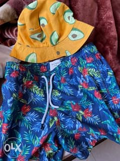 Summer/beach Abercrombie & Fitch swimming shorts with hat Negotiable 0