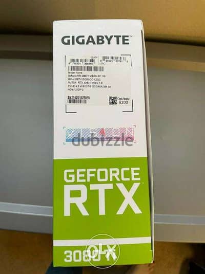 **NEW** GIGABYTE GeForce RTX 3080 Ti Vision 2