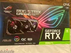 **NEW** ASUS ROG Strix NVIDIA GeForce RTX 3060 Ti V2 0