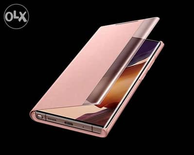 (New) Original Clear View Cover Note 20 Bronze Color 2