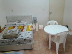 a furnished studio for family rent almalz district cross garir st wit 0