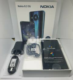 New Nokia 8.3 5G - 64GB - Polar Night 0