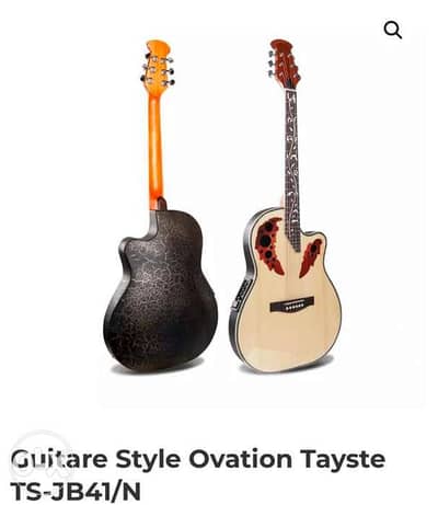 Ovation guitar Celebrity Elite Plus newجيتار اكوستيك كهربائي 0