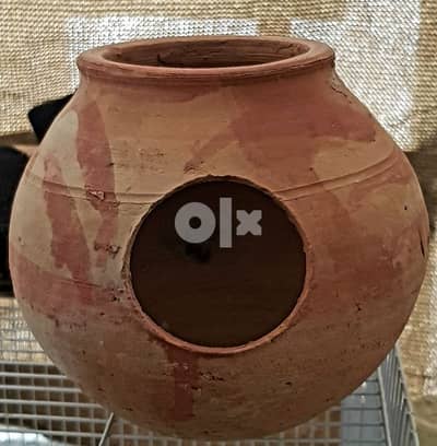 clay pot for bird nesting 1