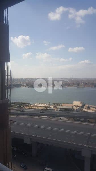 شقة رائعة على النيل مباشرة واكبر منطقة اتساع للنيل القاهرة 18