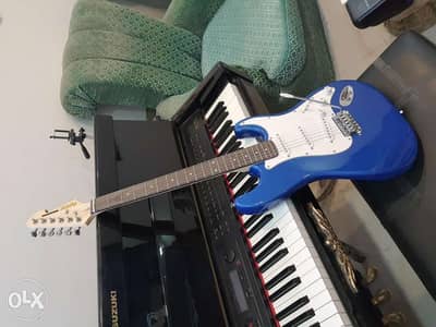 Electric guitar Fender stratocaster, ovation, Gibson جيتار كهربائي 2