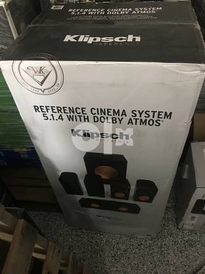 Klipsch Reference Cinema Surround Sound System 5.1. 4 Dolby ATMOS Home 0