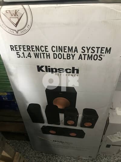 Klipsch Reference Cinema Surround Sound System 5.1. 4 Dolby ATMOS Home 4