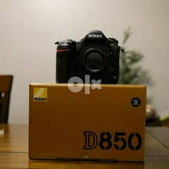 Nikon D850 45.7 MP Digital SLR Camera - Black (Body Only) 0