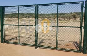 ChainLink Mesh Gate(Any Raal Colour)    AED 1505.00 (SINGLE LEAF ) 0