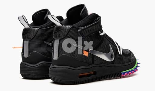 OFF WHITE Air force 1 - Black 2
