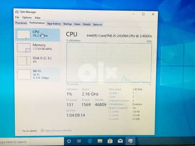 HP i5 Core 4GB 756GB Windows 10 2