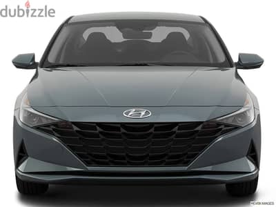 Hyundai Elantra 2022 for rent - Free Delivery for monthly rental 1