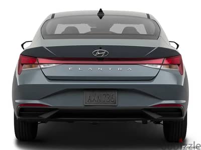 Hyundai Elantra 2022 for rent - Free Delivery for monthly rental 2