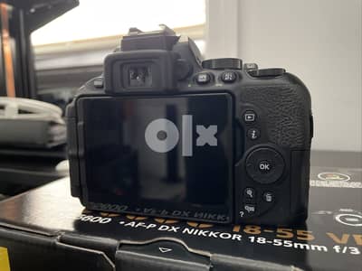 Nikon D5600 DSLR Digital SLR Camera with 18-55mm Lens - Black 1