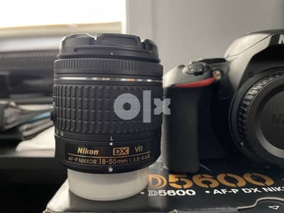 Nikon D5600 DSLR Digital SLR Camera with 18-55mm Lens - Black 2