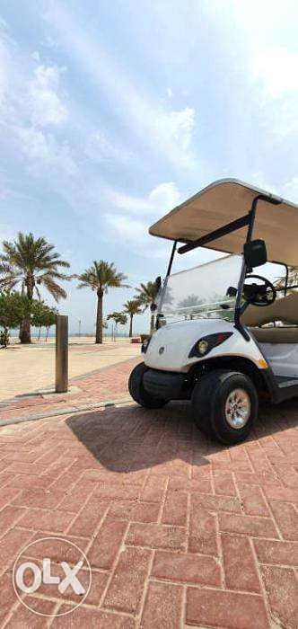 CustomCarts. Org عربة جولف White Yamaha RDX Electric 6 Seater Golf Car 3