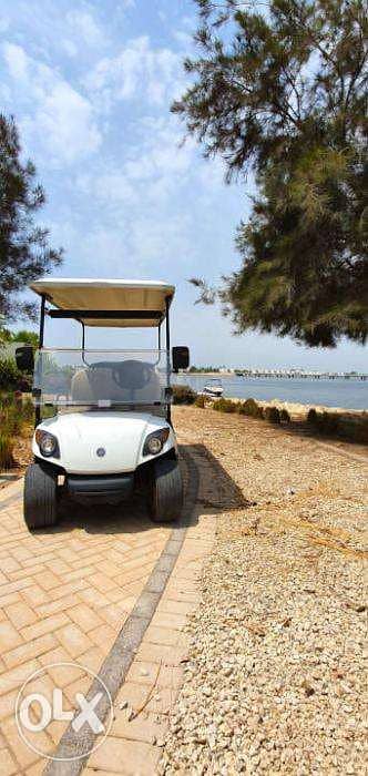 CustomCarts. Org عربة جولف White Yamaha RDX Electric 6 Seater Golf Car 4